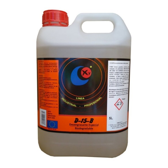 DESENGRASANTE D-15-B 5 L.