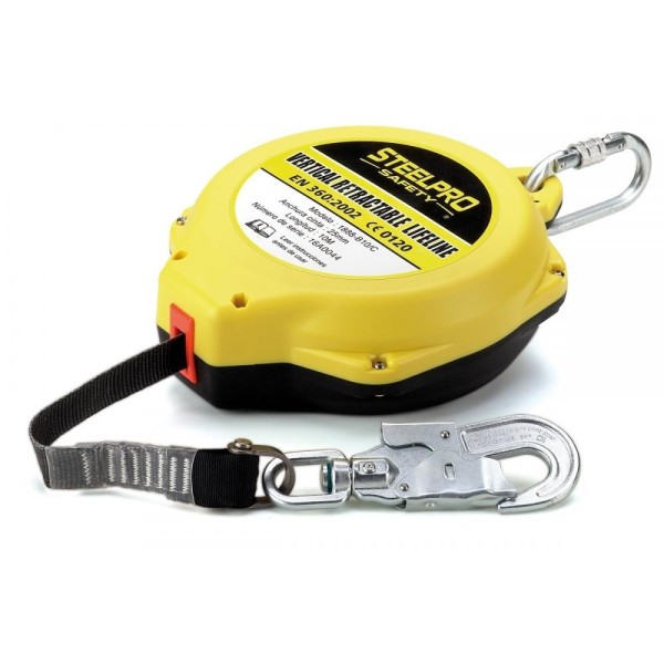 ANTICAIDAS RETRACTIL CINTA 10M.