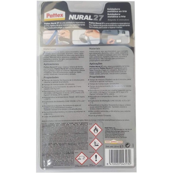 PATTEX NURAL-27 BL-120ML HENKEL