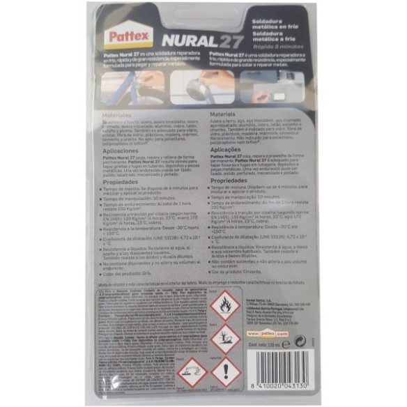 PATTEX NURAL-27 BL-120ML HENKEL