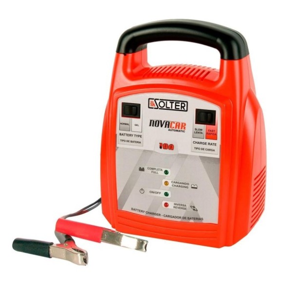 CARGADOR BATERIAS NOVACAR 10A SOLTER