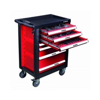 CARRO DE HERRAMIENTAS 7 CAJONES 138 PIEZAS BTK359W ASLAK