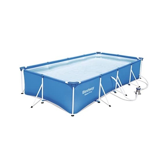PISCINA BESTWAY STEEL PRO 400X211X81 + DEPURADORA CAPACIDAD 5700L