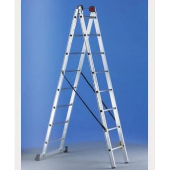 ESCALERA MULTIUSOS ALUMINIO 10+10 SVELT