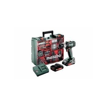 TALADRO PERCUTOR METABO SB 18 L 18V 2X2 AH SET TALLER 79 ACCS