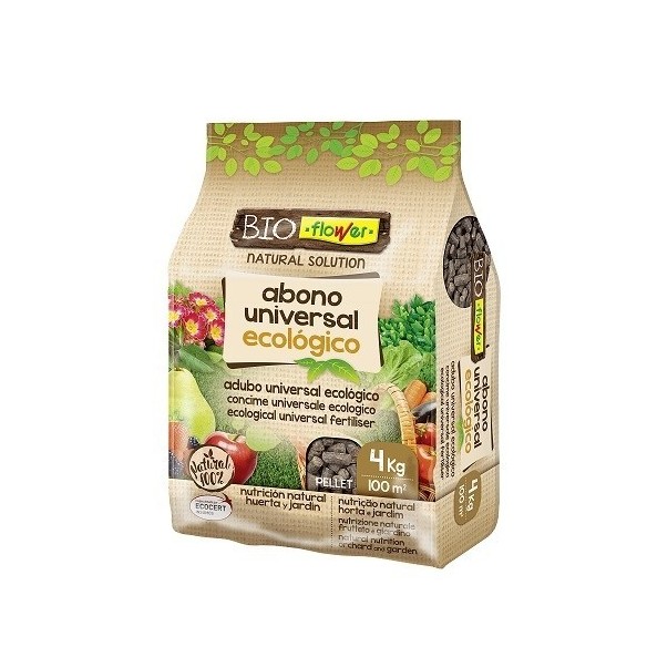 ABONO UNIVERSAL ECOLOGICO 4 KG FLOWER
