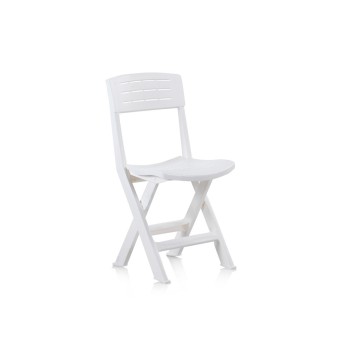 SILLA PLEGABLE FIJI 45x42x82 BLANCA 2
