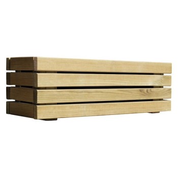 JARDINERA RECTANGULAR HORIZON 59X19X19 CM