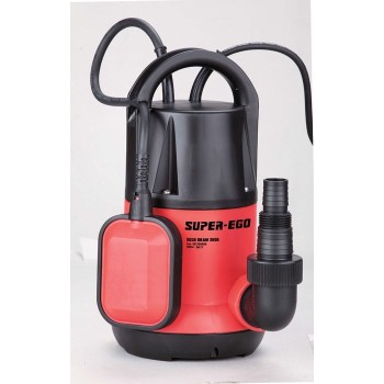 BOMBA DE ACHIQUE 400W 9000 L/H 8M AGUA LIMPIA