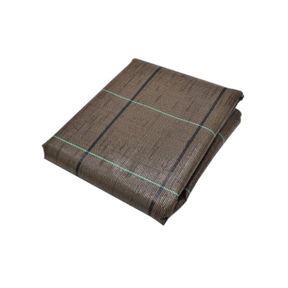 MALLA ANTIHIERBA 100GR/M2 2X5M MARRON