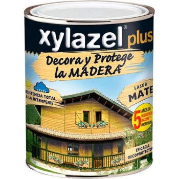 XZ LASUR PROTECTOR EXTERIOR PLUS DECORA ROBLE MATE BOTE 750ML