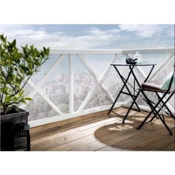 MALLA CUADRADA CUADRANET 5x5MM  1x5M BLANCO