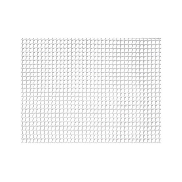 MALLA CUADRADA CUADRANET 10x10MM  1x5M BLANCO