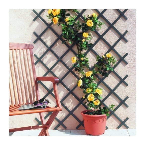 CELOSIA NORTENE TRELLIFLEX EXTENSIBLE ANTRACITA PLASTICO 22x6 1x2M