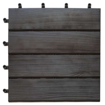 LOSETA PACK 6UNDS. NORTENE TERRANITE MARRON POLIPROPILENO 40X40 CM