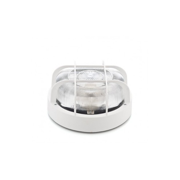 APLIQUE REDONDO E-27 100W BLANCO FAMATEL