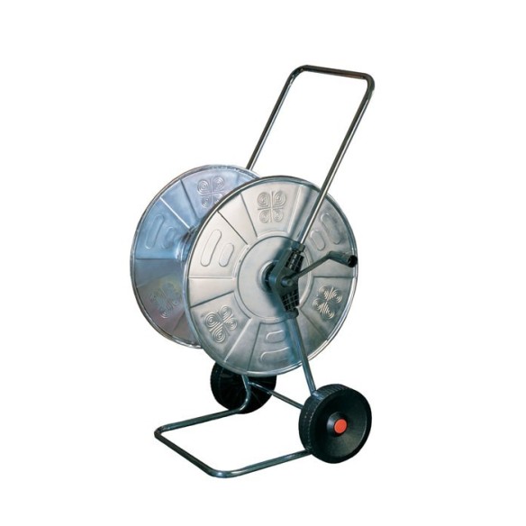 CARRO PORTAMANGUERA MAIOL ZINCADO PARA 110 M MANGUERA 15 MM