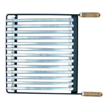 PARRILLA BARBACOA 66X41CM INOX 71613 IMEX