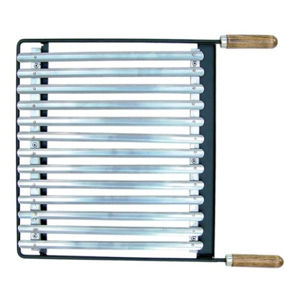 PARRILLA BARBACOA 66X41CM INOX 71613 IMEX