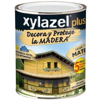 XZ LASUR PROTECTOR EXTERIOR PLUS DECORA CASTAÑO MATE BOTE 750ML