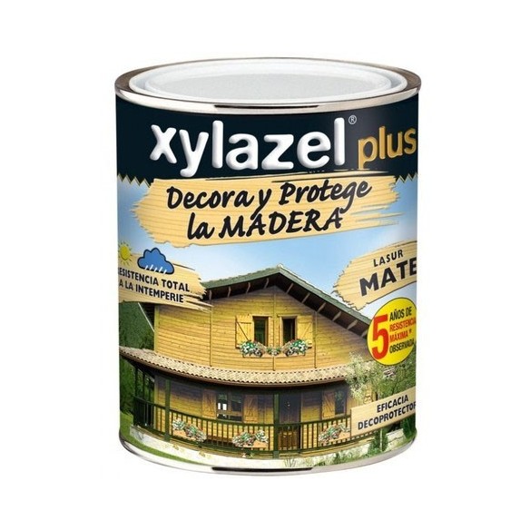 XZ LASUR PROTECTOR EXTERIOR PLUS DECORA CASTAÑO MATE BOTE 750ML