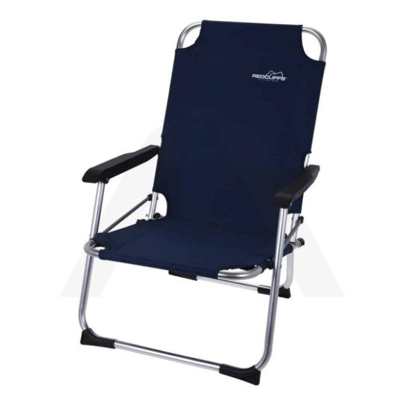 SILLA BAJA CAMPING PLAYA 45X54X76CM AZUL OSCURO