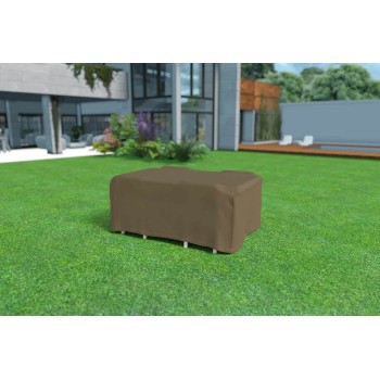 FUNDA COVERTOP MESA + 4SILLAS 225x145x90CM VISON
