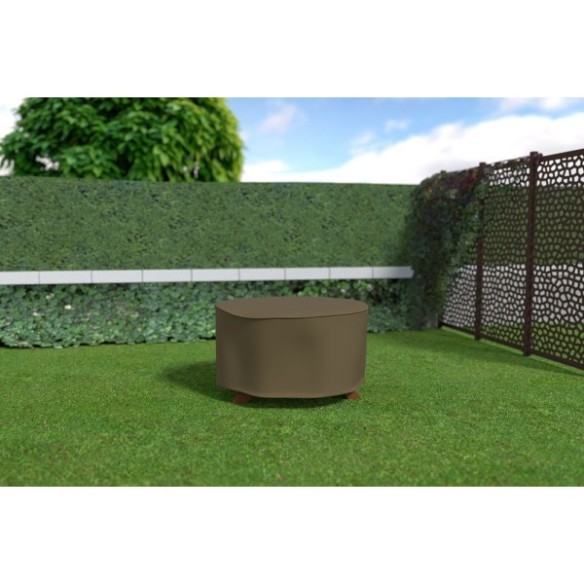 FUNDA MESA NORTENE VISON POLIESTER PU REDONDA 125X125X70 CM VISÓN