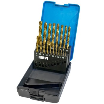 FERVI JUEGO DE BROCAS RECTIFICADAS