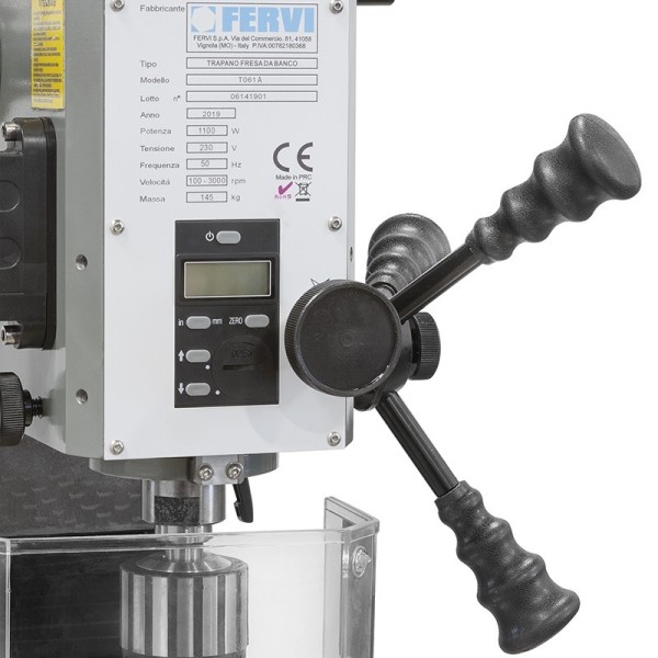 FERVI TALADRO FRESADOR DE BANCO POR ENGR