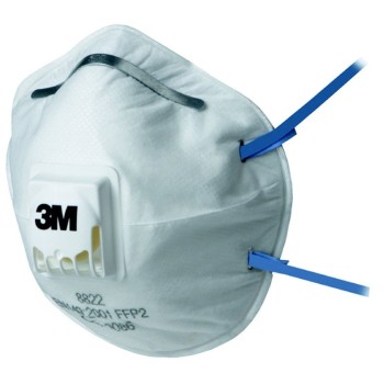 MASCARILLA CON VÁLVULA FFP2 8822 SP