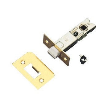 PICAPORTE AMIG MOD.7 CANTO CUADRADO 70 MM ACERO LATONADO