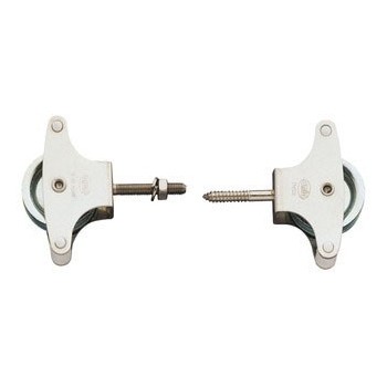 POLEA AMIG MOD.20 ACERO INOX 18/8 CON ROLDANA METALICA INCLUYE TORNILLO M9 Ø 39