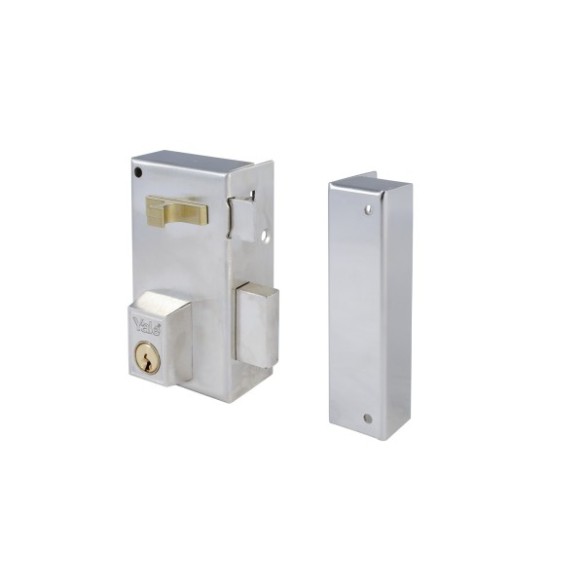 CERRADURA YALE 56-A DE 70 DERECHA HIERRO LATONADO