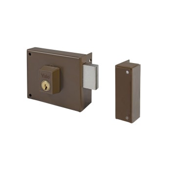 CERRADURA SOBREPONER YALE 124-P DE 12 DERECHA