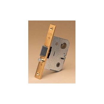 PICAPORTE EMBUTIR AZBE 510 HL CANTO REDONDO HIERRO LATONADO