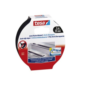 CINTA ANTIDESLIZANTE TESA 15 M X 25 MM NEGRA