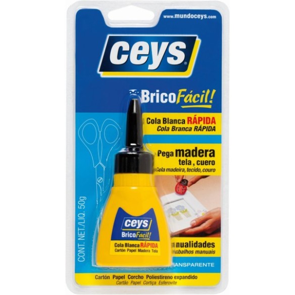 COLA BLANCA RAPIDA 40ML. BLISTER CEYS