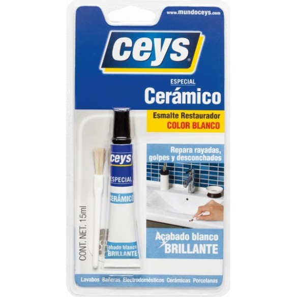 RESTAURADOR CERAMICO BLANCO 15ML CEYS