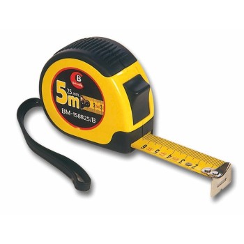 FLEXOMETRO CODIVEN BM-1388B ACERO BIMATERIAL 16MM X 3 M CON FRENO