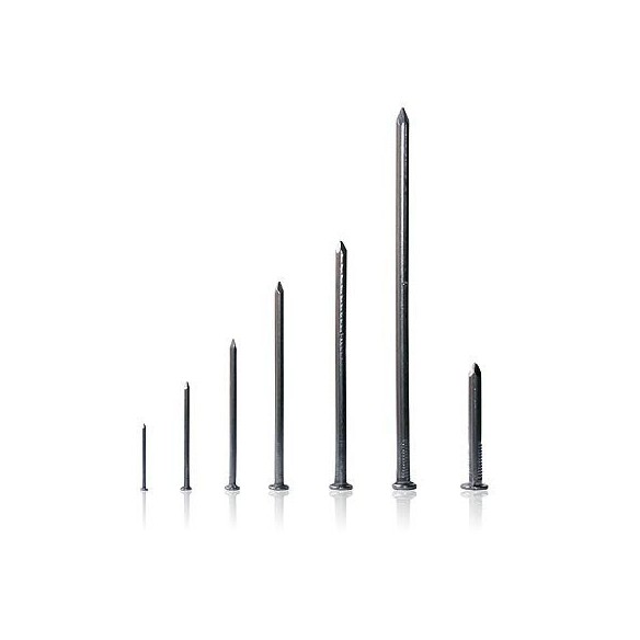 PUNTA CABEZA PLANA CAMACHO HIERRO 19X90MM