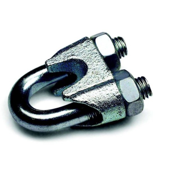 SUJETACABLES DIN 741 M 10 GALVANIZADO