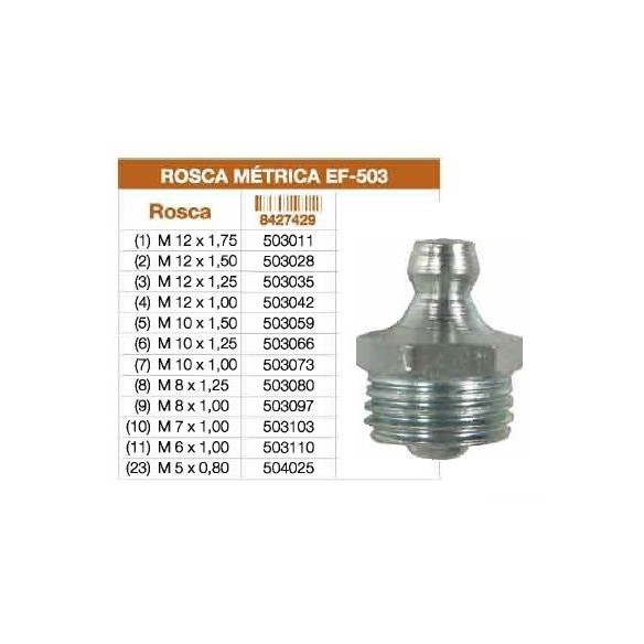 "ENGRASADOR EF-503 RECTO 1/4"" GAS FAHERMA"