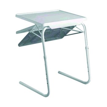 MESA GARHE FLEXY RESINA INYECTADA RECTANGULAR PLEGABLE BLANCA