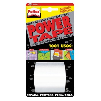 CINTA AMERICANA PATTEX POWER-TAPE  50X5M. BLANCO