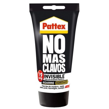 ADHESIVO MONTAJE NO MAS CLAVOS INVISIBLE  PATTEX TUBO 120GR