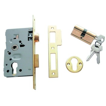 CERRADURA TESA 2010-P-50HN HIERRO NIQUELADO