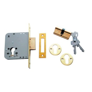 CERRADURA  TESA 2031-40HL    LATON PULIDO