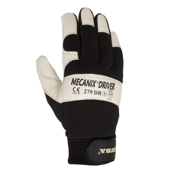 GUANTE MECANIX DRIVER T-9 GRIS JUBA