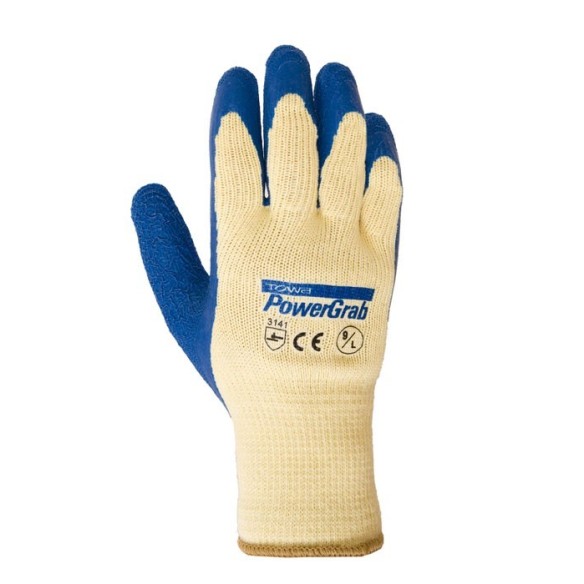 GUANTE POLIAM. 300 T-8 POWERGRAB AZUL JUBA